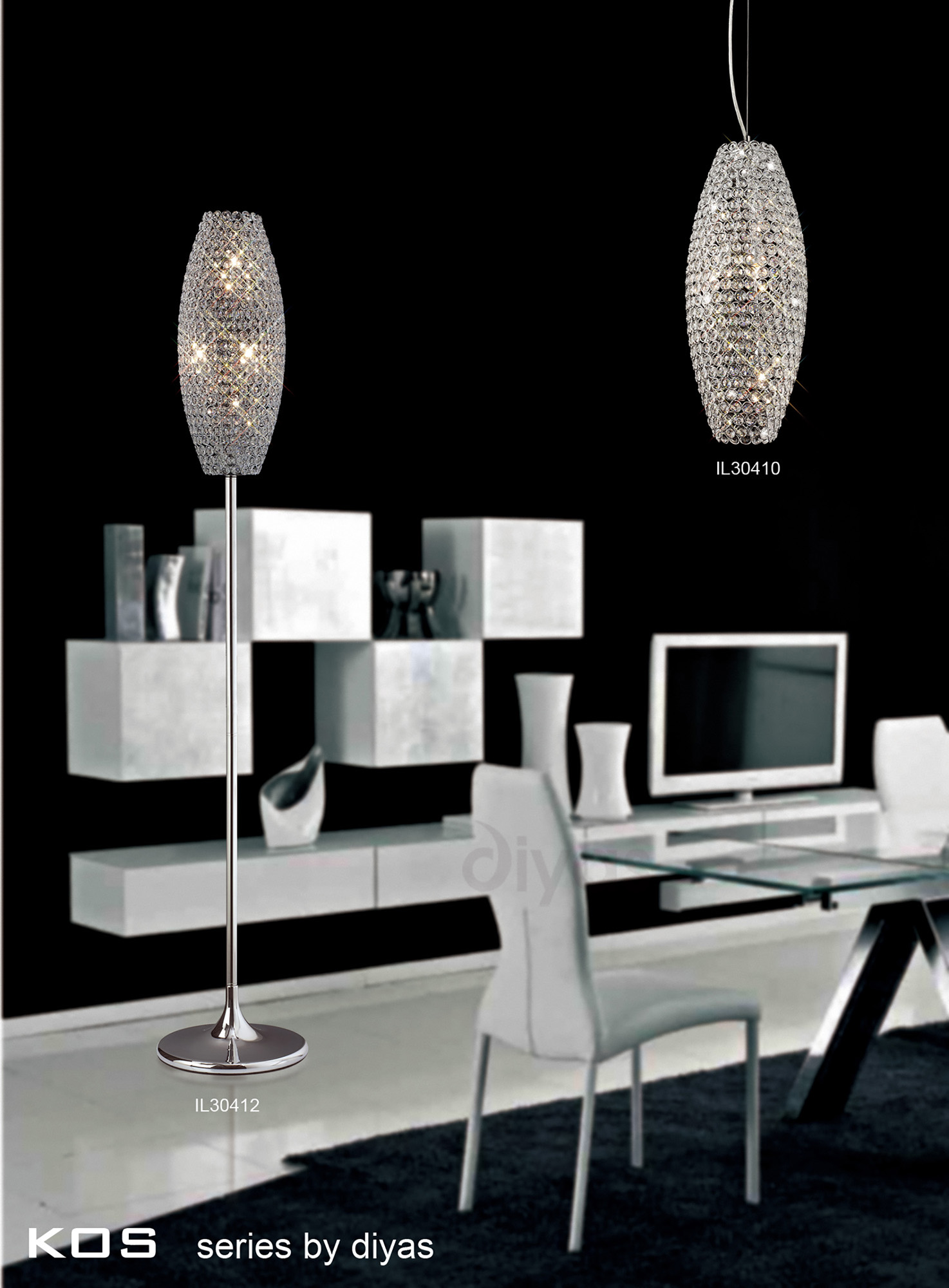 Kos Crystal Ceiling Lights Diyas Single Crystal Pendants Kos Crystal Ceiling Lights Diyas Single Crystal Pendants